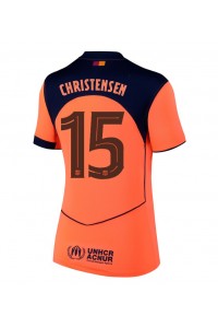 Barcelona Andreas Christensen #15 Fotballdrakt Tredje Klær Dame 2025-26 Korte ermer